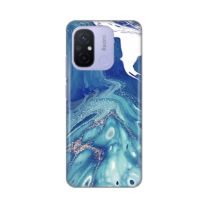 Torbica Silikonska Print za Xiaomi Redmi 12C Blue Marble 18