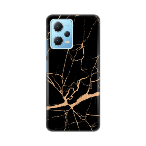 Torbica Silikonska Print za Xiaomi Redmi Note 12 5G (EU) All Black 18