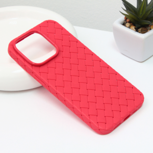 Torbica Weave case za iPhone 14 6.1 Pro crvena 18