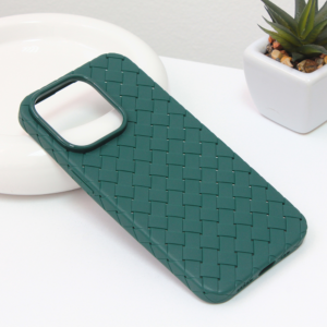 Torbica Weave case za iPhone 14 6.1 Pro zelena 18