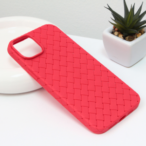 Torbica Weave case za iPhone 14 Plus 6.7 crvena 18