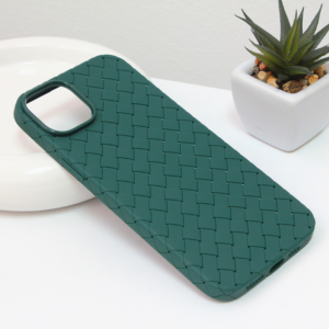 Torbica Weave case za iPhone 14 Plus 6.7 zelena 18