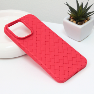 Torbica Weave case za iPhone 14 Pro Max 6.7 crvena 18