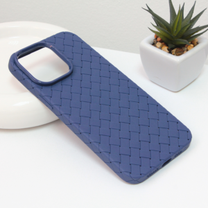 Torbica Weave case za iPhone 14 Pro Max 6.7 plava 18