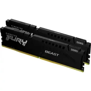 Memorija DDR5 64GB (2x32GB) 6000MHz Kingston Fury Beast KF560C30BBEK2-64 18