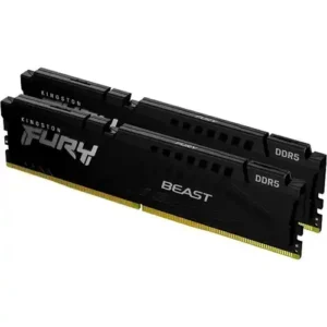 Memorija DDR5 32GB (2×16) 6400MHz Kingston Fury Beast KF564C32BBK2-32 18