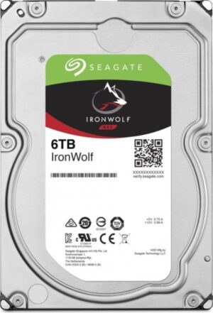 HDD Seagate 6TB ST6000VN001 3.5 5900 256M IronWolf VN001 18