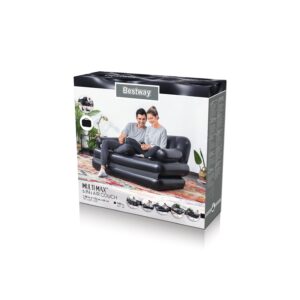 Vazdušna sofa Multi-Mak 5-u-1 crna 15463 24