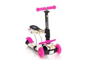 LORELLI BERTONI Trotinet SMART pink butterfly