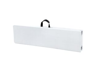 Set stolova za kampovanje sklopivi 180 cm bele boje 20215 26