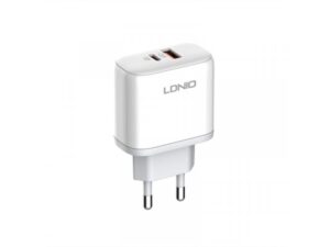 LDNIO A2526C 45W Kućni punjač sa USB-C na USB-C kablom 18