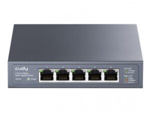 CUDY HS105 5-Port 2.5G Desktop Metal Switch 18