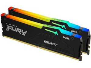 KINGSTON DDR5 64GB 2x32GB kit 6000MHz Fury Beast RGB KF560C30BBAK2-64 18