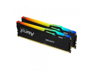 KINGSTON DDR5 32GB (2x16GB) 6000MHz Fury Beast RGB KF560C30BBAK2-32 18