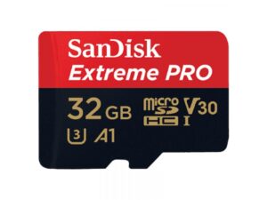 SANDISK Extreme Pro® microSDHC 32GB UHS-I U3 + adapter – SDSQXCG-032G-GN6MA 18