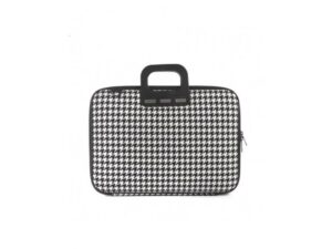 BOMBATA Torba Pied de Poule 15,6'' /Crna (E00842 4)