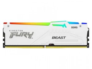 KINGSTON DIMM DDR5 16GB 6800MT/s KF568C34BWA-16 FURY Beast White RGB XMP 18