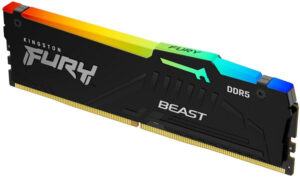 RAM DIMM DDR5 32GB 5600 KINGSTON KF556C40BBA-32 Fury Beast Black RGB 18