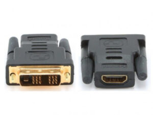 Adapter Cablexpert A-HDMI-DVI-2 HDMI/F – DVI-D 18+1/M 18