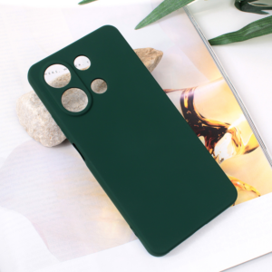 Torbica Teracell Soft Velvet za Xiaomi Redmi Note 13 4G (EU) tamno zelena 18