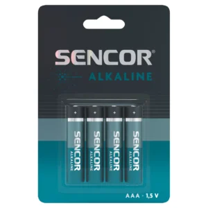 Baterija Sencor LR03 AAA 4BP Alkalna 1/4 18