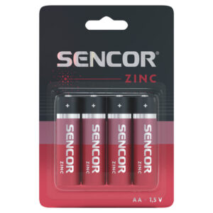 Baterija Sencor R06 AA 4BP Cink Karbon 1/4 18