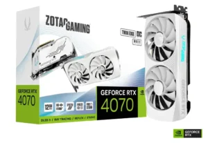 Grafička karta Zotac GAMING GeForce RTX 4070 Twin Edge OC White Edition 12GB DDR6 192 bit 3xDP/HDMI 18