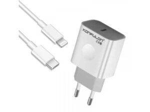 KONFULON C69D+DC13 20W Kućni punjač sa PD USB C na lightning kablom 18