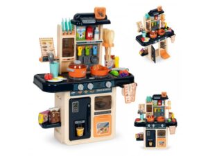 ECO TOYS Dečija kuhinja 42 elementa plava 18