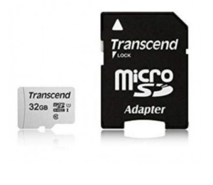 Micro SD Transcend 32GB TS32GUSD300S-A, sa adapterom 18