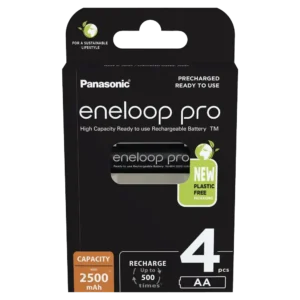 Baterija Panasonic Eneloop Pro BK-3HCDE/4BE AA (pak 4 kom), punjiva