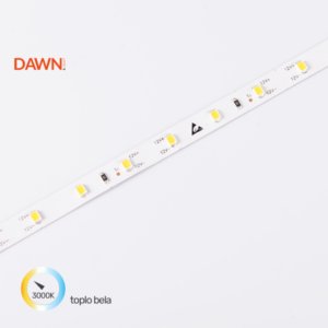 DAWN LED TRAKA HL 2835-60-WW 12V IP20 (5met, 4.8W/m, 8mm) 18