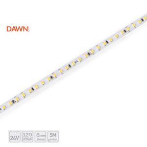 DAWN LED TRAKA HL 2835-120-NW 24V IP20 (5met, 12W/m, 8mm) 18