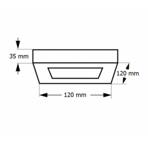 LED PANEL N/Z KNS5-6W 4000K 18