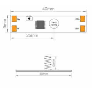 LED PREKIDAC DIMER DT03 TOUCH 18