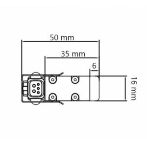 LED SVETILJKA TF-16-0106 15W RGB+4000K 24V IP65 1M 18