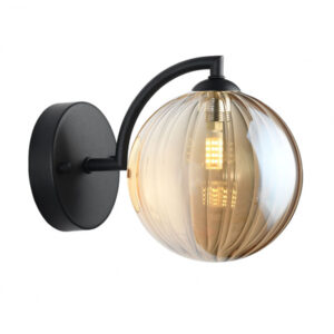 LUNA 190 ZIDNA LAMPA 1*G9 MAT CRNA 18