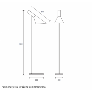 LUNA 296 PODNA LAMPA 1*E27 18