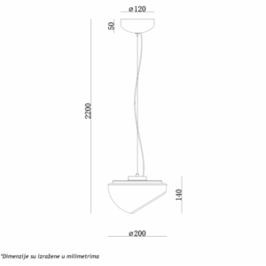 MONARI 12 VISILICA 6.5W 3000K 18