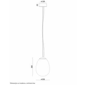 MONARI 37 VISILICA 5W 3000K 18