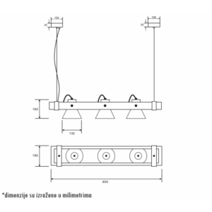 RUSTIK 175 VISILICA 3*E27 18