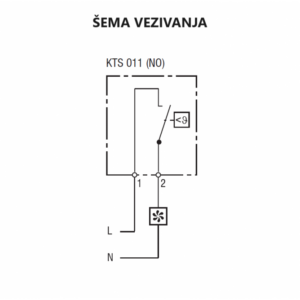 TERMOSTAT KTS 011 (NO) 18