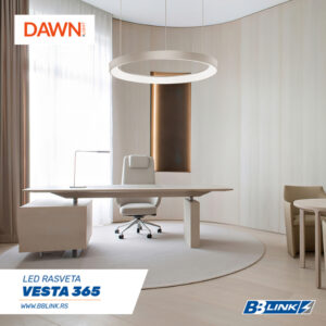 VESTA 365 VISILICA LED 60W 3000K BELA (O 780 mm) 18