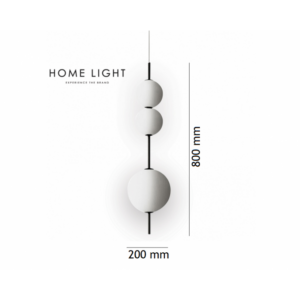 VESTA 514 VISILICA LED 24W 3000K CRNA 18