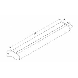 VESTA 597 ZIDNA LAMPA LED 9W 4200K CRNA 18