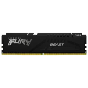 Memorija DDR5 128GB 5200MHz (2×32) Kingston Fury Beast KF552C40BBK4-128