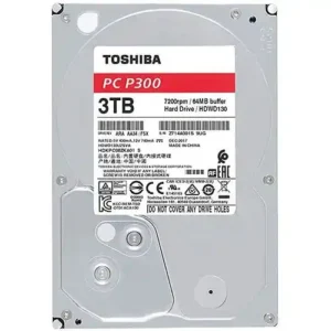 Hard disk 3TB SATA3 Toshiba 128MB HDWD130UZSVA P300 18