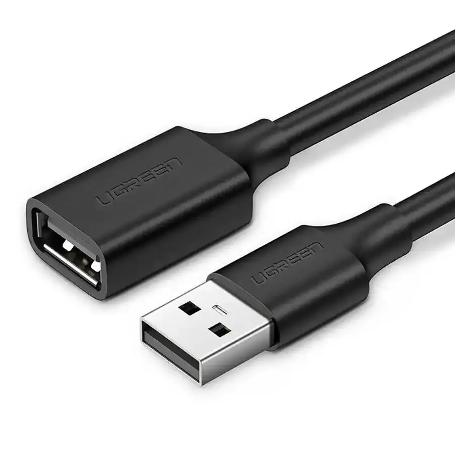 USB produžni kabl 2.0 USB A-USB A M/Ž 5m Ugreen US103 crni