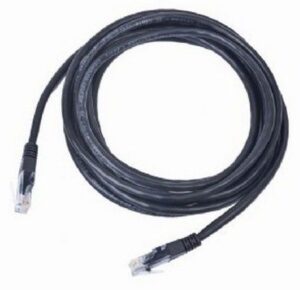 PP12-0.25M/BK Gembird Mrezni kabl, CAT5e UTP Patch cord 0.25m black 18