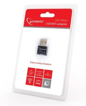 WNP-UA-005  Mini USB wireless adapter 300N, RF pwr < 18dBm 18